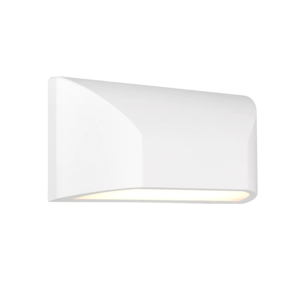 Buy Exterior Wall Lights Australia Bloc Exterior Wall Light 5W White Polycarbonate 3CCT - BLOC EX5-WH3C