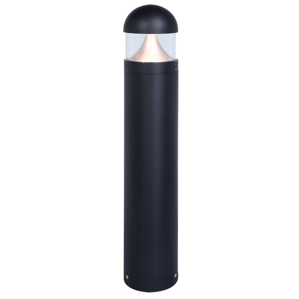Buy Bollard Lights Australia Dome Bollard Light H670mm Black 3CCT - SL7088DC50TC/BK
