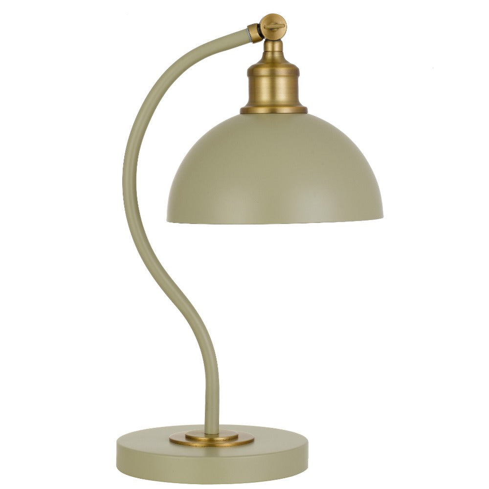 Buy Desk Lamps Australia Brevik Desk Lamp W200mm Green / Satin - BREVIK TL-GN