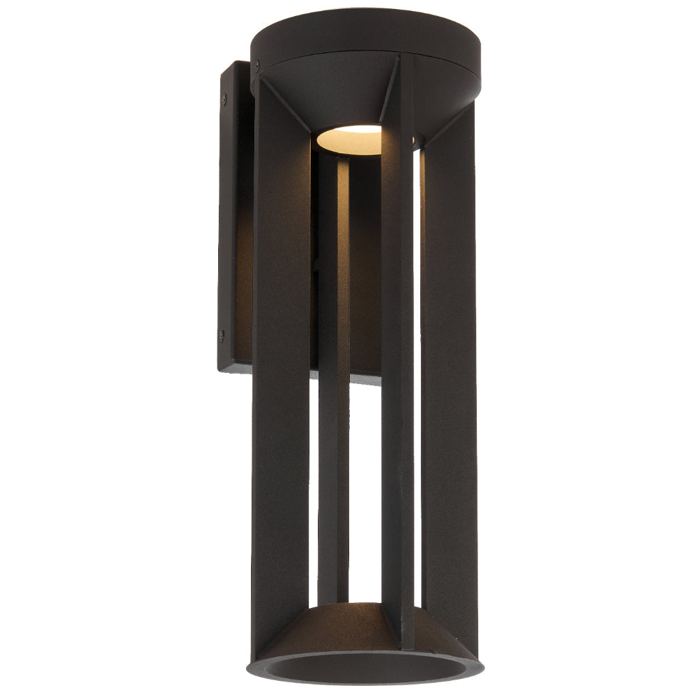 Brixon 400mm Exterior Wall Light 18W 3000K Black - BRIXON EX40-BK