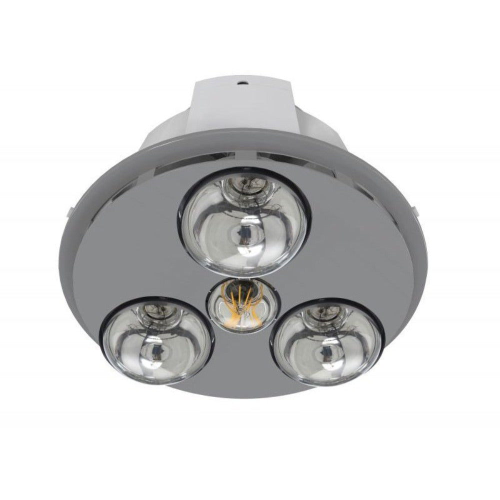Buy Bathroom Heaters Australia Spectra Bathroom Heater Silver 4000K - BS033ETWSL