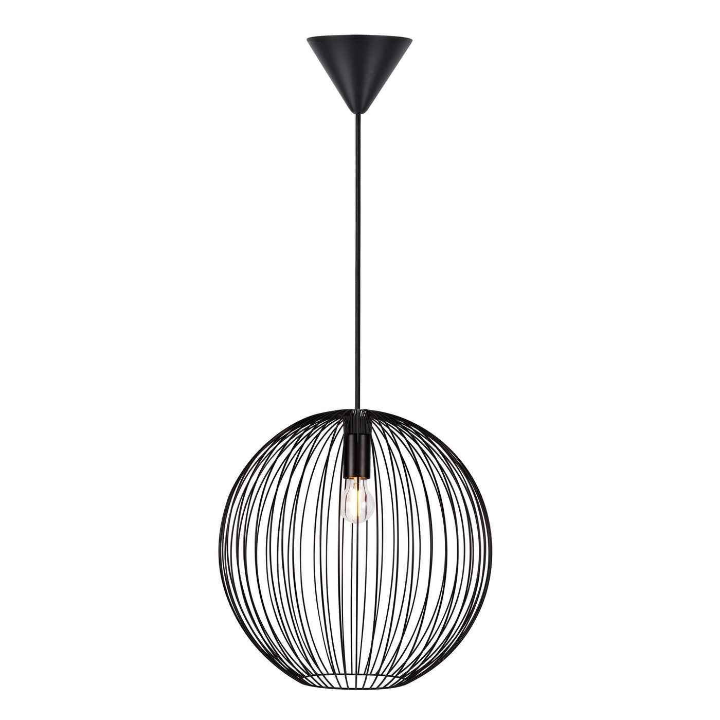 Beroni 350mm Pendant Light Black - 2213303003