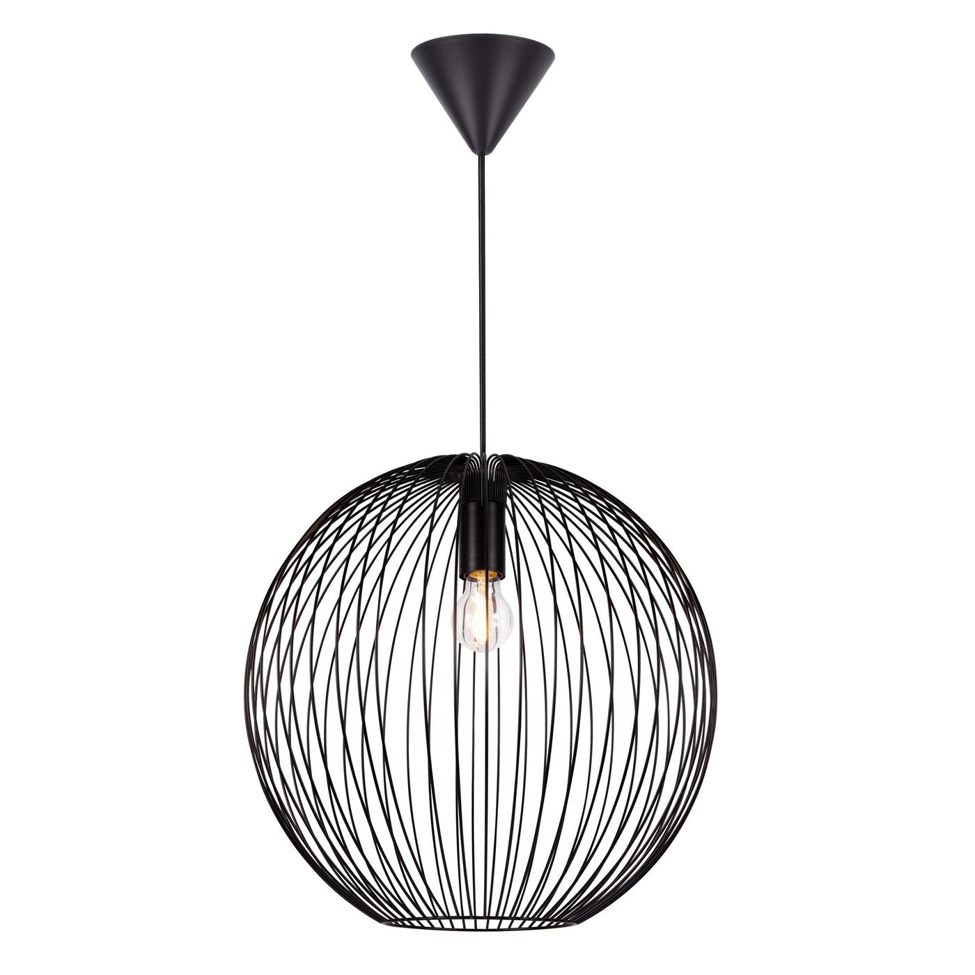 Beroni 450mm Pendant Light Black - 2213323003