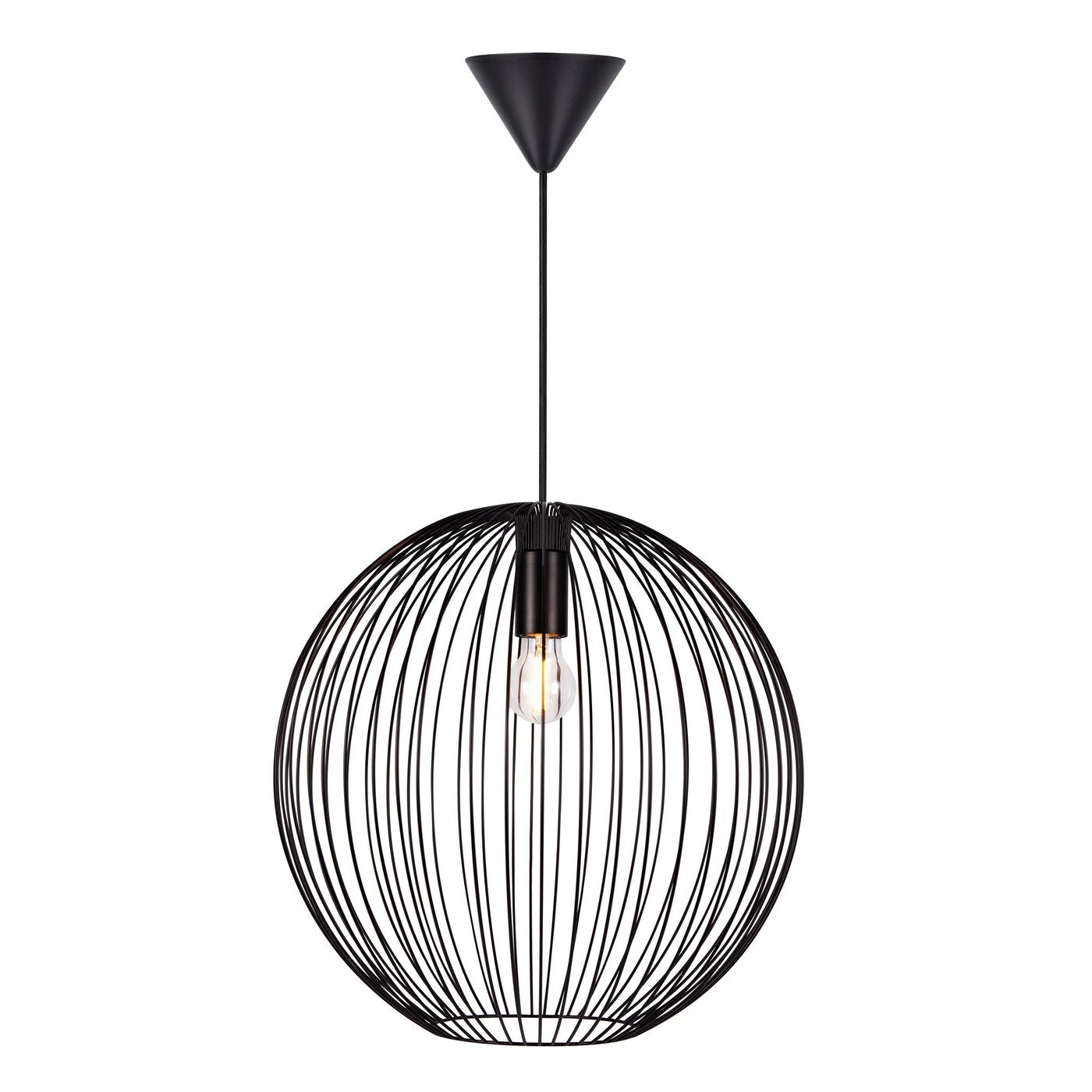 Beroni 450mm Pendant Light Black - 2213323003