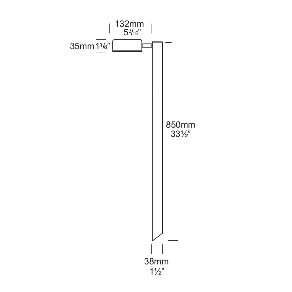 Border Lite Aluminium Light Black - BL/BK