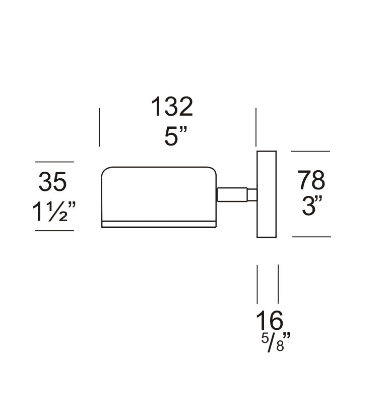 Border Lite Aluminium Wall Spotlight - 3 Colour Variants Available