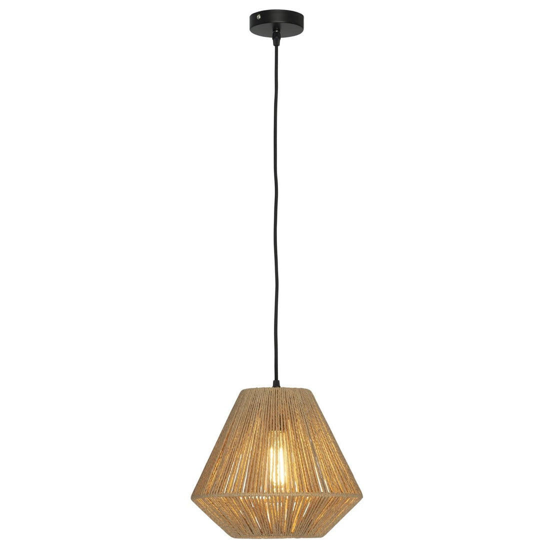 Bridgewater Pendant Light Natural Fabric - MPLS023NAT