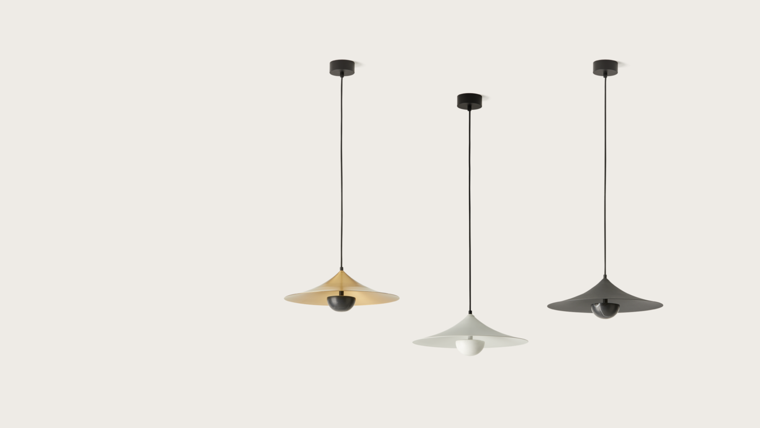 Het LED Pendant Light 3 Colour Variants