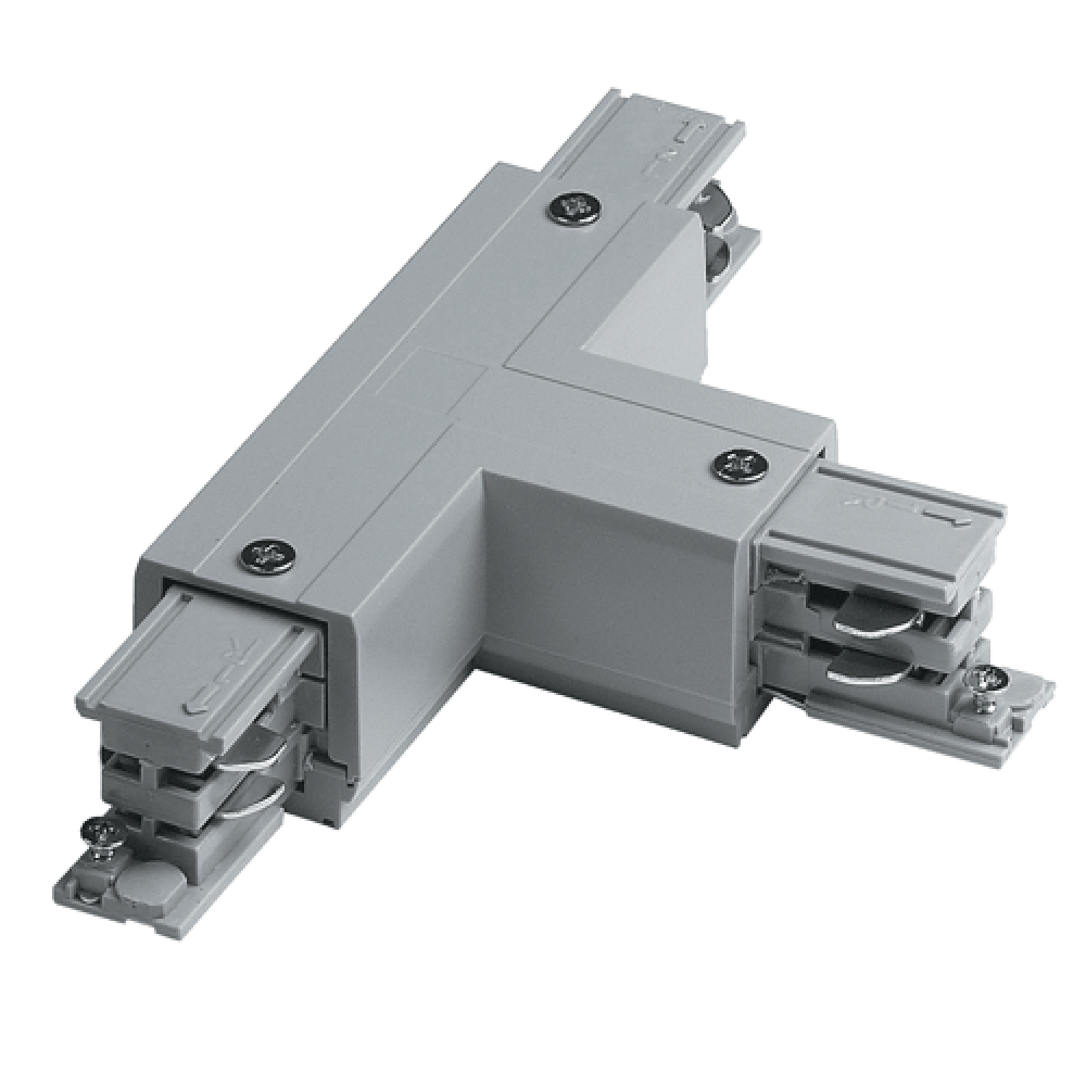 Buy Three Circuit Tracks & Accessories Australia TS Series Track Joiner (Right Neutral Type 1) Silver - TS-TEER1-SI