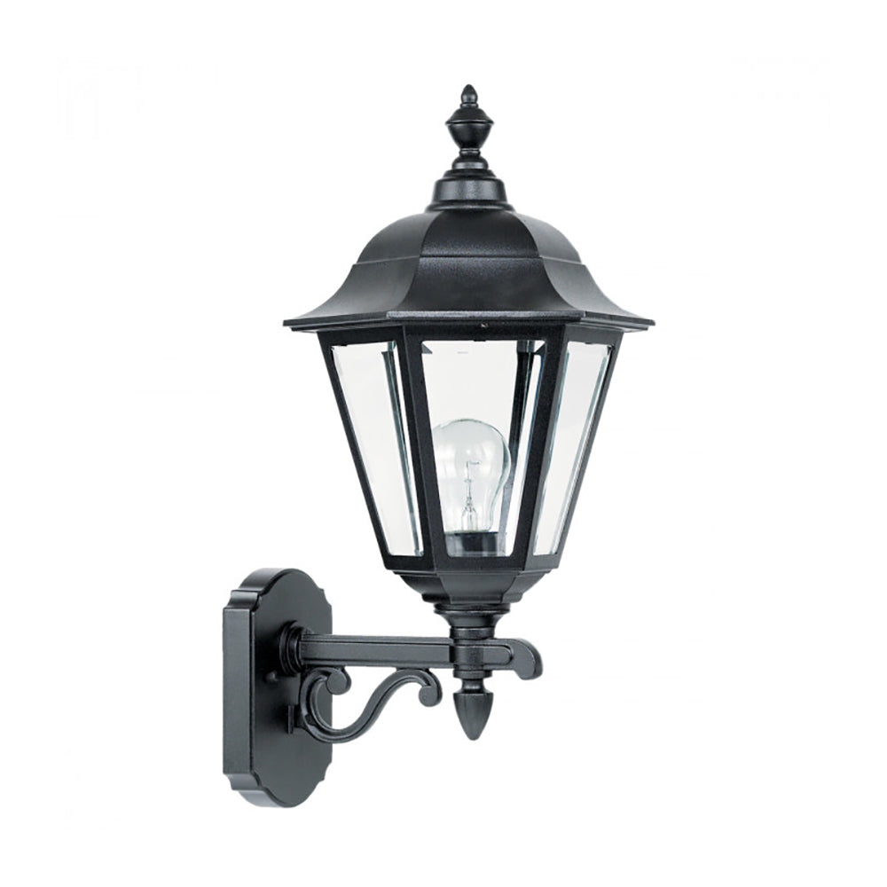 Outdoor Wall Lantern Black Aluminium - C8561-BL