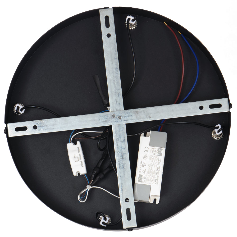 Cedro 5 Light LED Pendant 40W TRI Colour Black - CEDRO PE5-BK