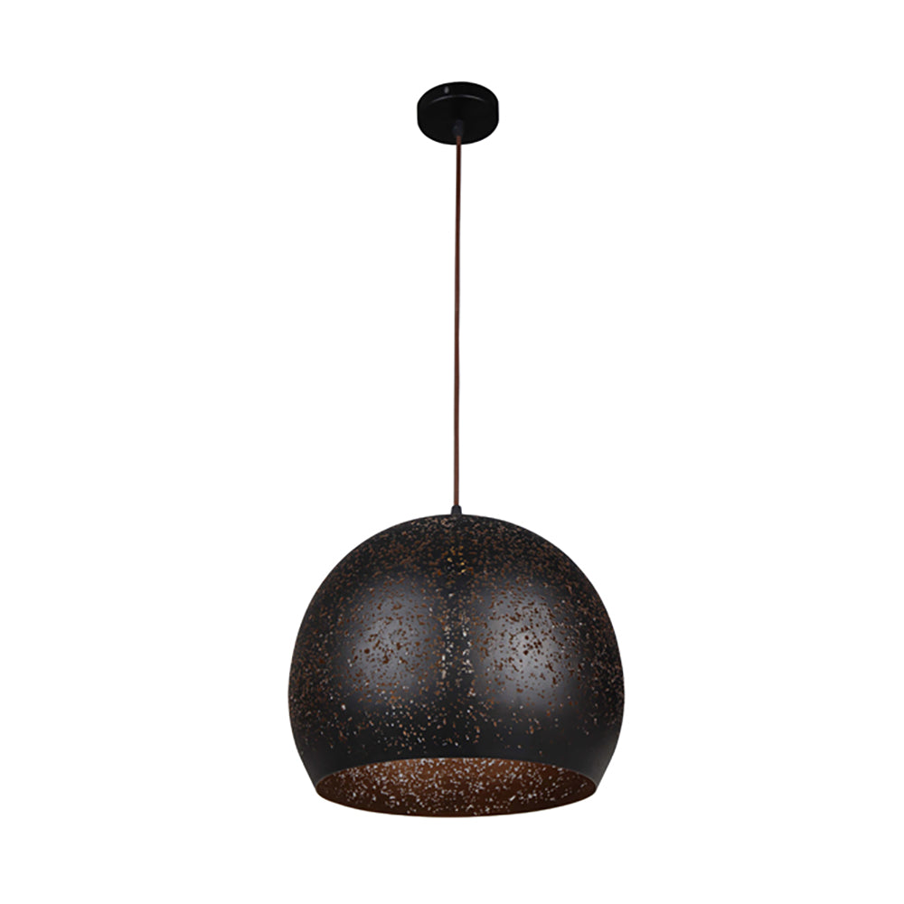 Buy Pendant Lights Australia Celeste 1 Light Pendant Black With Dome Shape Shade - CELESTE2