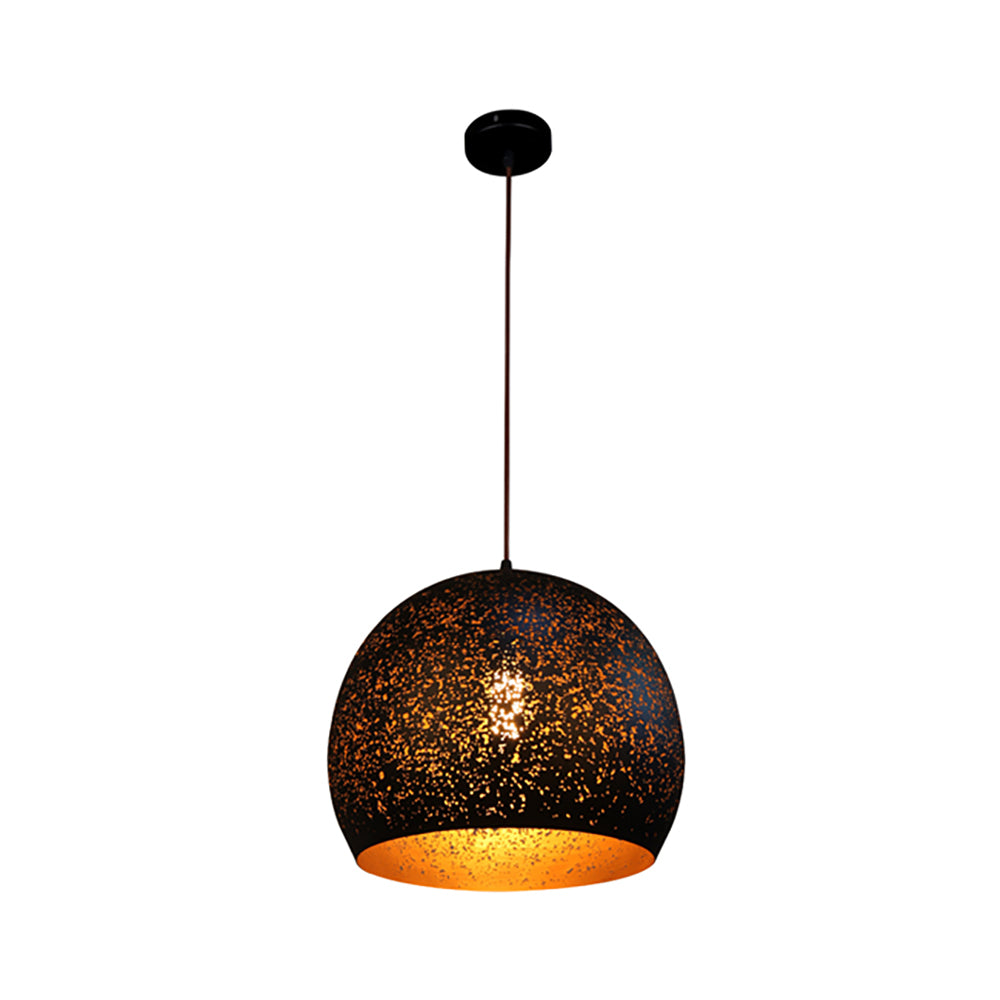 Buy Pendant Lights Australia Celeste 1 Light Pendant Black With Dome Shape Shade - CELESTE2