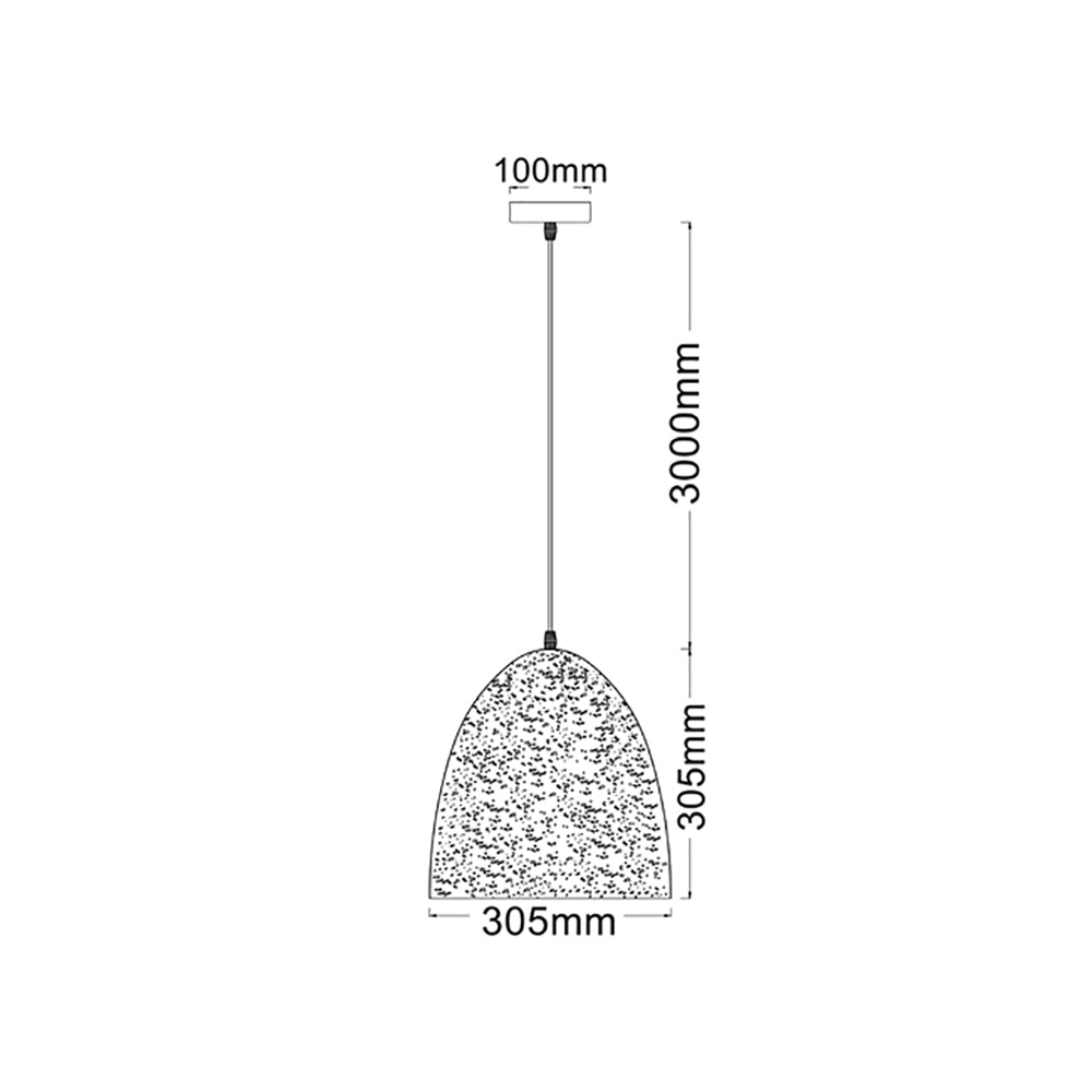 Buy Pendant Lights Australia Celeste 1 Light Pendant Black With Ellipse Shape Shade - CELESTE3