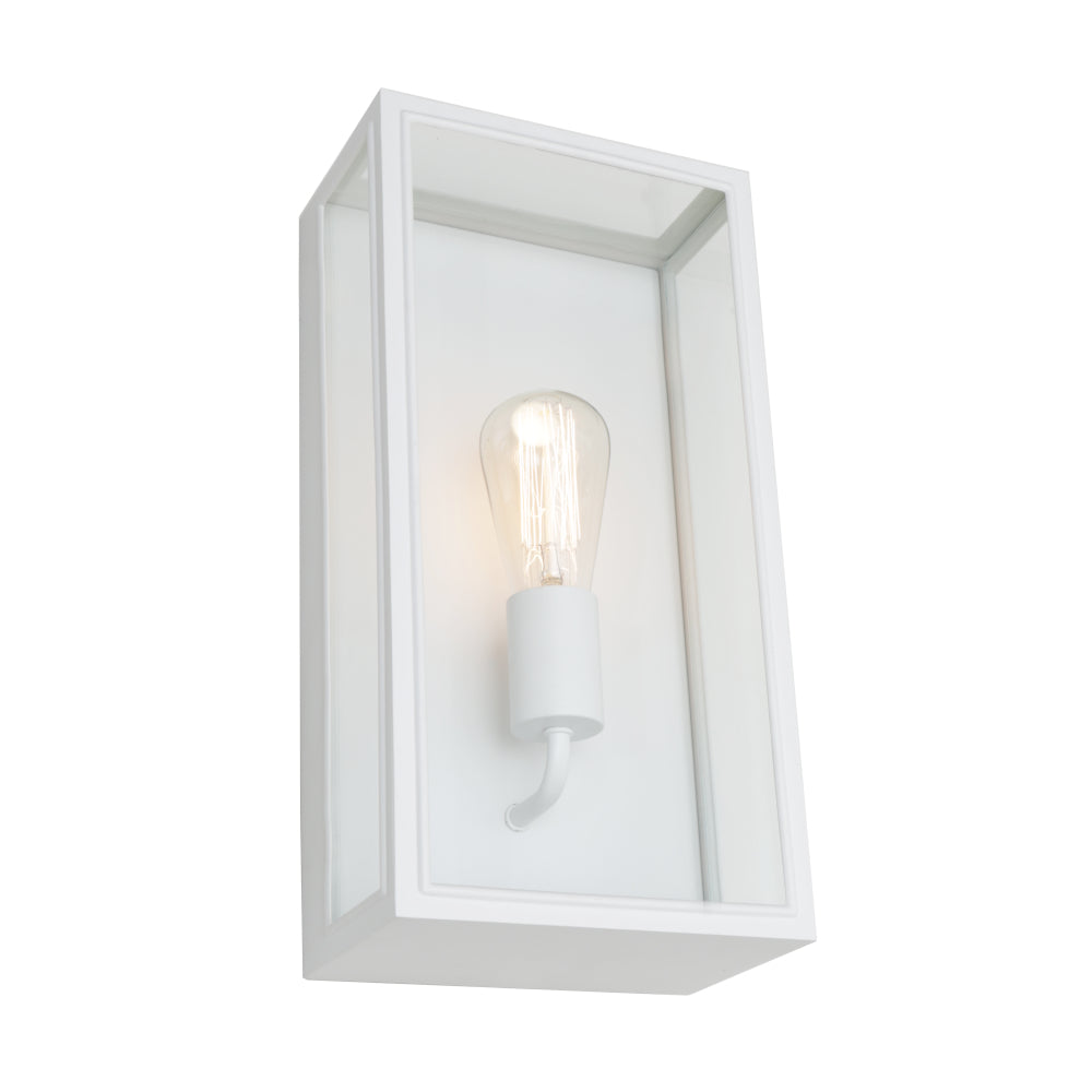 Chester Exterior Wall Light White - CHES1EWHT