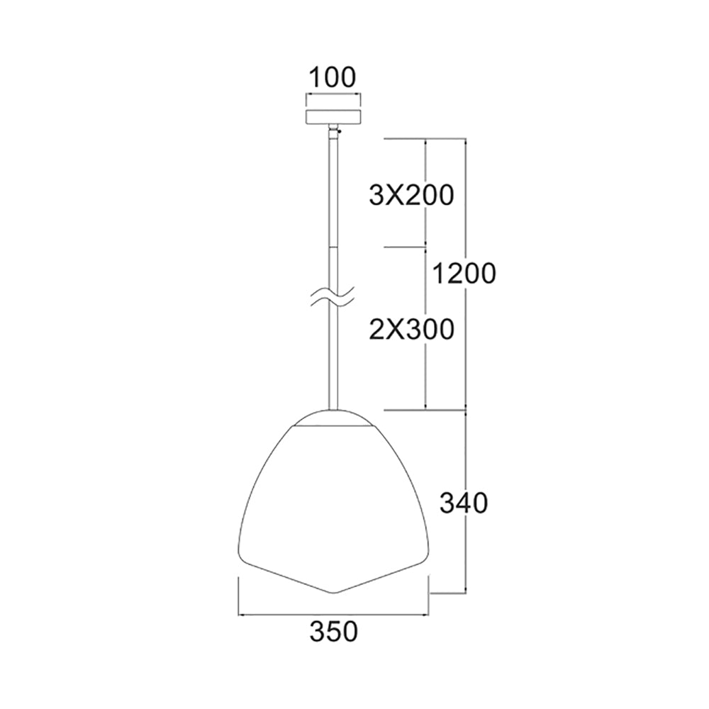 Buy Pendant Lights Australia Ciotola 1 Light Pendant Large Antique Brass - CIOTOLA6