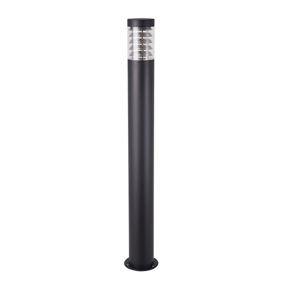 Elanora Exterior Long Bollard ES Black IP44 1000mm - CLA1615LBL