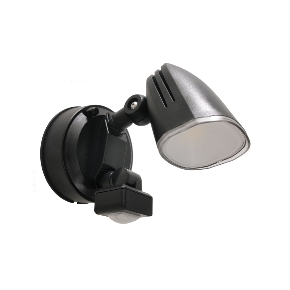 Clarion Single Security Wall Light Black 3CCT - CLARION EX1S-BK