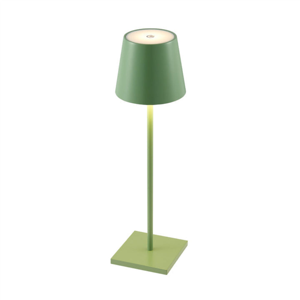 Clio Rechargeable Table Lamp Green 3000K - CLIO TL-GN