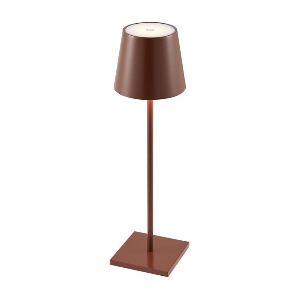 Clio Rechargeable Table Lamp Brown 3000K - CLIO TL-BRW