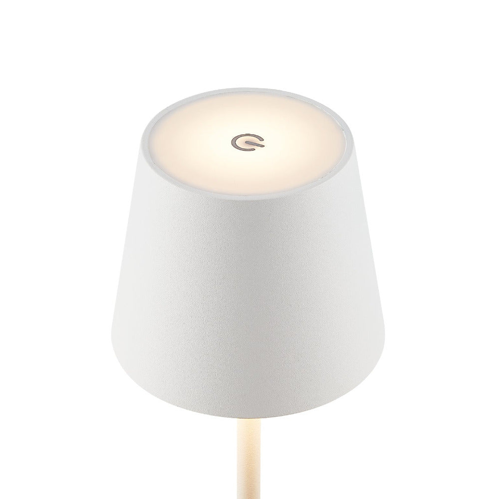 Buy Table Lamps Australia Clio Rechargeable Table Lamp White 3000K - CLIO TL-WH