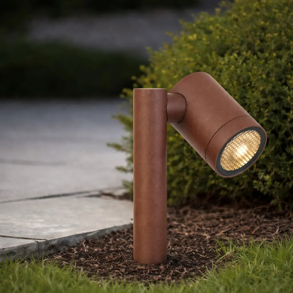 Clovis LED Spike Light 24V 5W 2700K Corten - CLOVIS SP-RST24