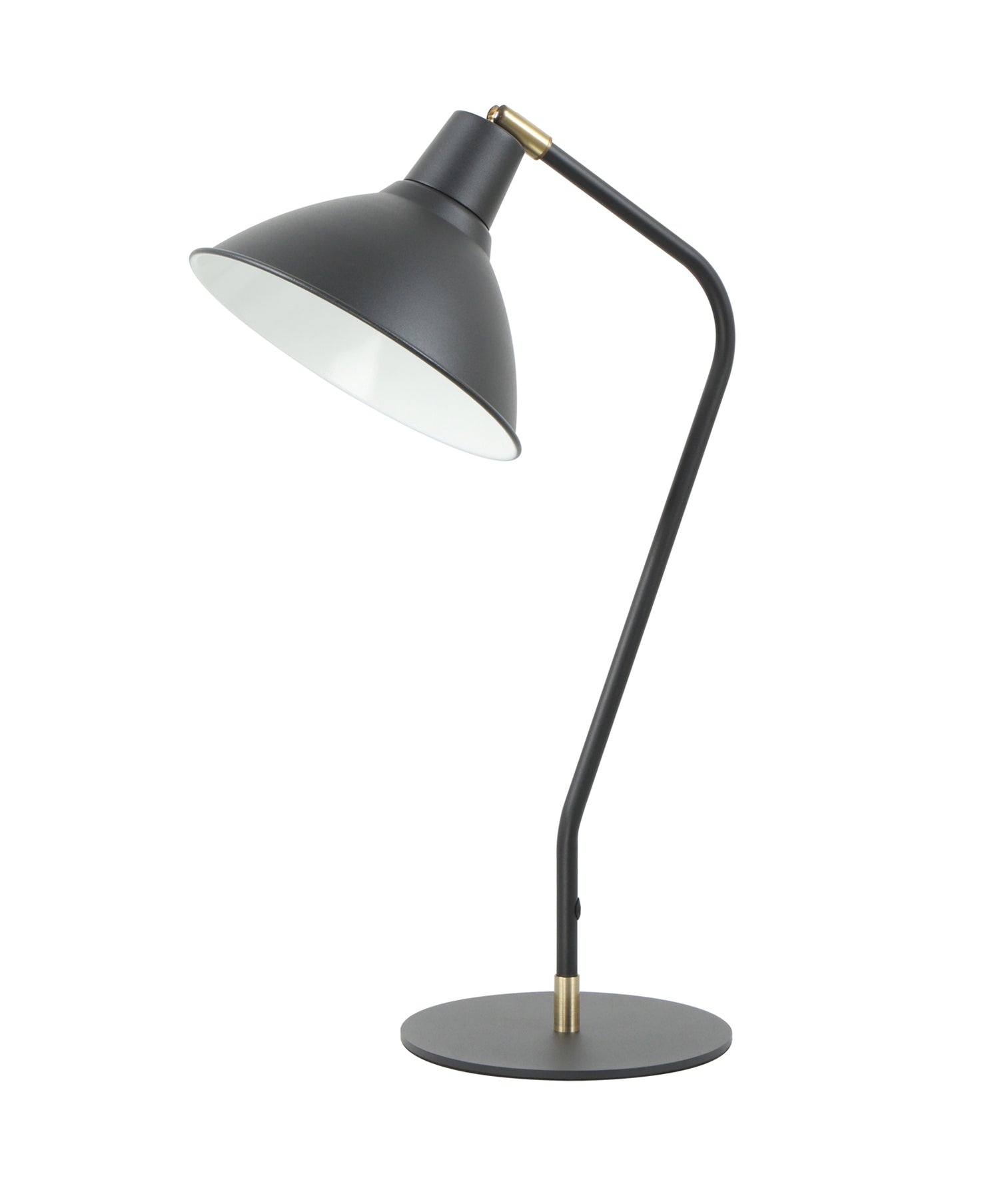 Collo Table Lamp Matte Black Base With Matte Black Shade - COLLO-T1