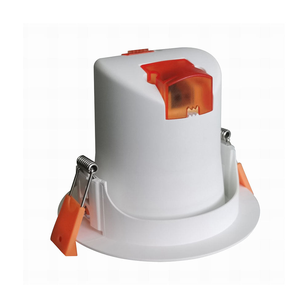 Buy Recessed LED Downlights Australia Comet Round Recessed LED Downlight 9W White Aluminium 3 CCT - COMET08