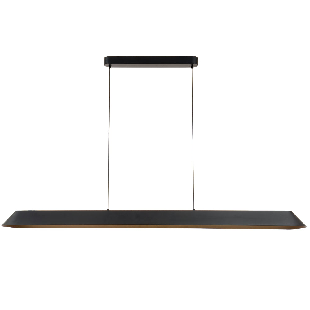 Corsa LED Pendant Light 40W TRI Colour Black - CORSA PE150-BK