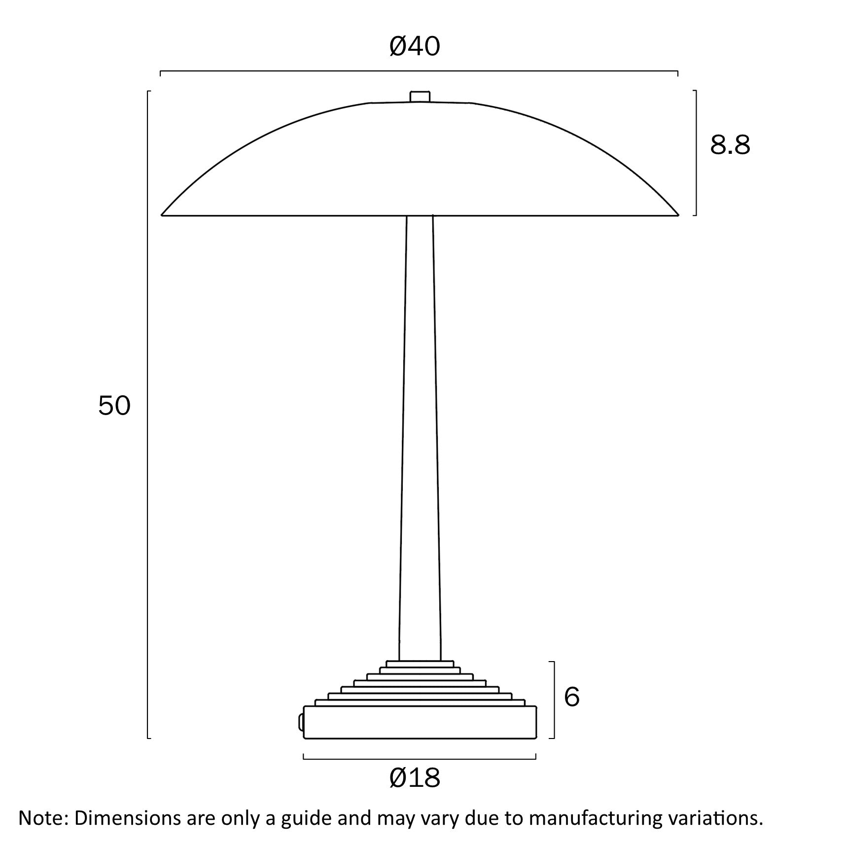Corvus Table Lamp Antique Brass & Dark Coffee - CORVUS TL-AB