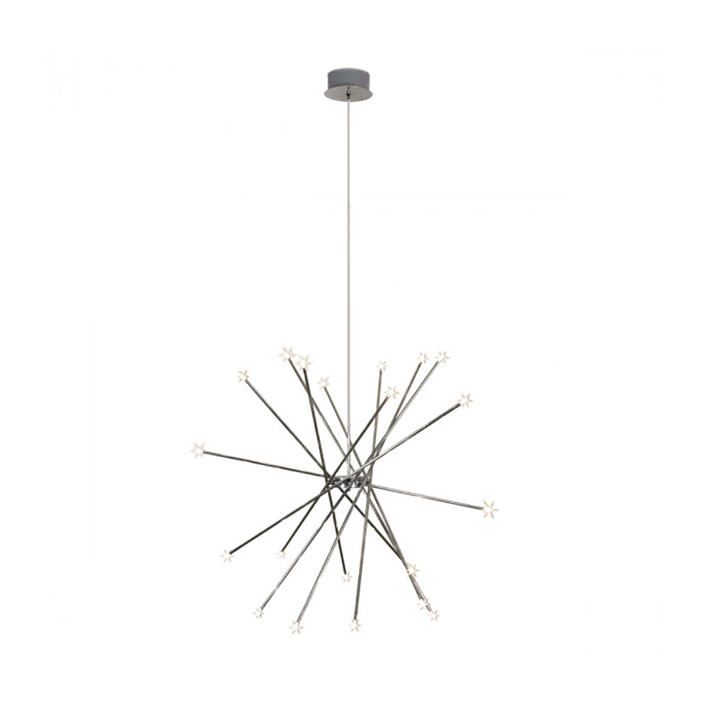 Buy Pendant Lights Australia Pendant 20 Lights Chrome 3000K - CP5020-20P