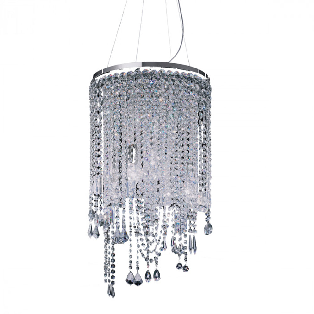 Buy Crystal Pendant Lights Australia Crystal Pendant 5 Lights Chrome Crystal / Metal - CRI-CASA-5P