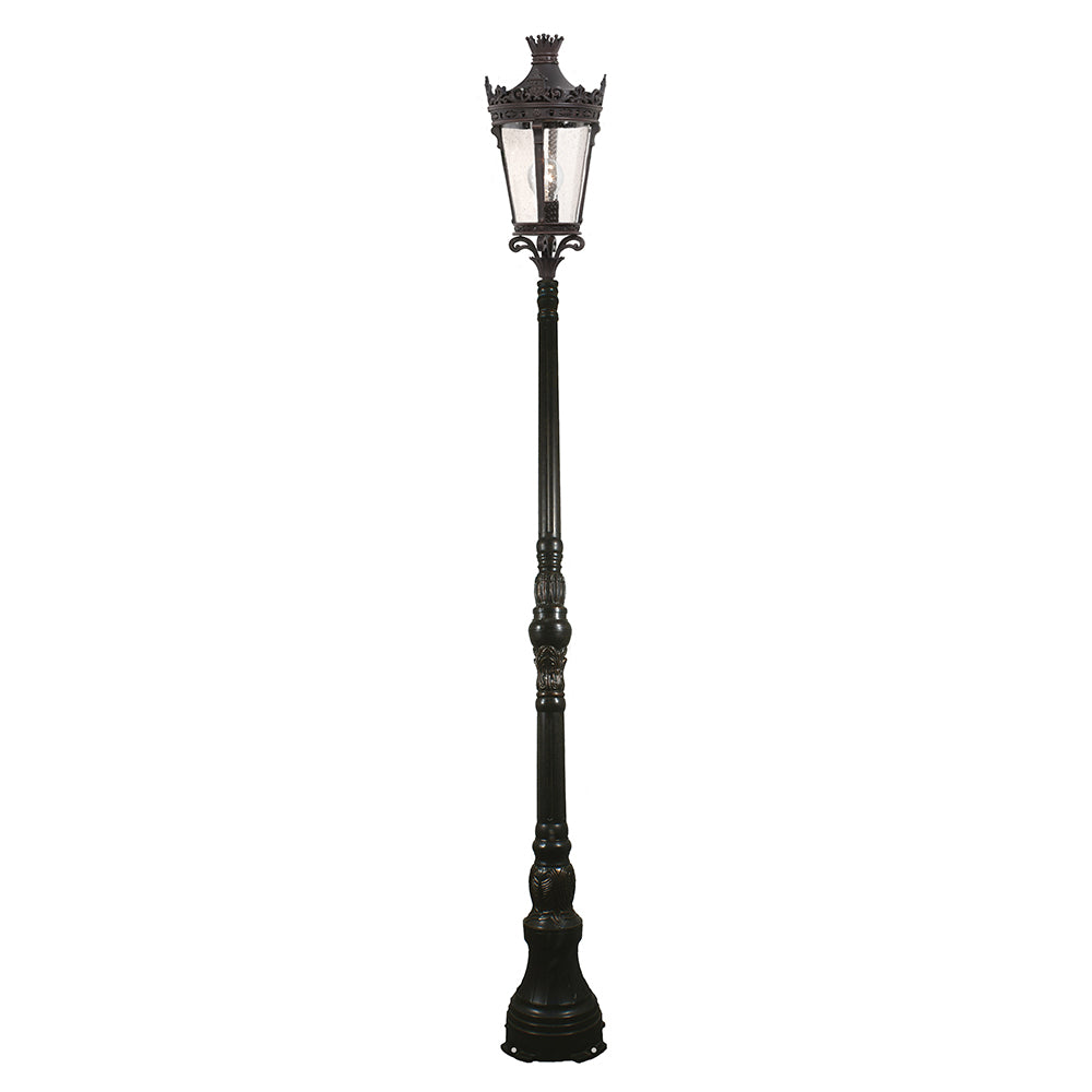 Buy Post Lights Australia Crown Post Light Large On Domain Antique Bronze Aluminium - 1000837