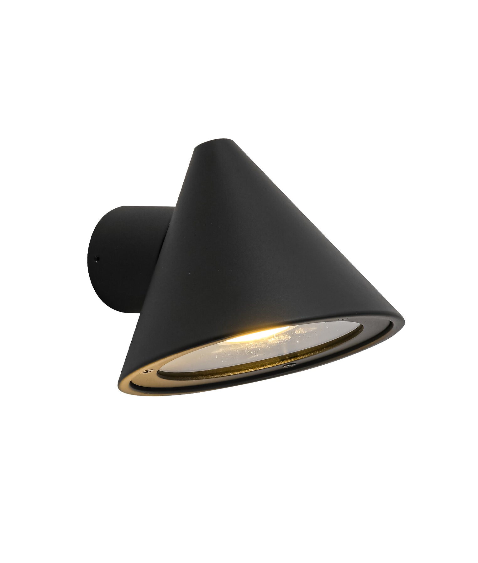 Cuchara Exterior Cone Surface Mounted Wall Light Matte Black - CUCHARA1