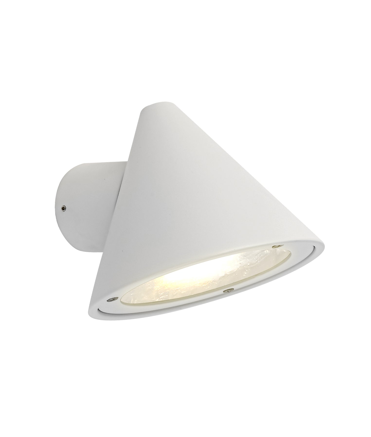 Cuchara Exterior Cone Surface Mounted Wall Light Matte White - CUCHARA2