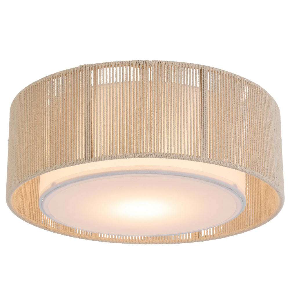 Cusco 400mm DIY Batten Fix Light Natural & White - CUSCO BF40-NATWH