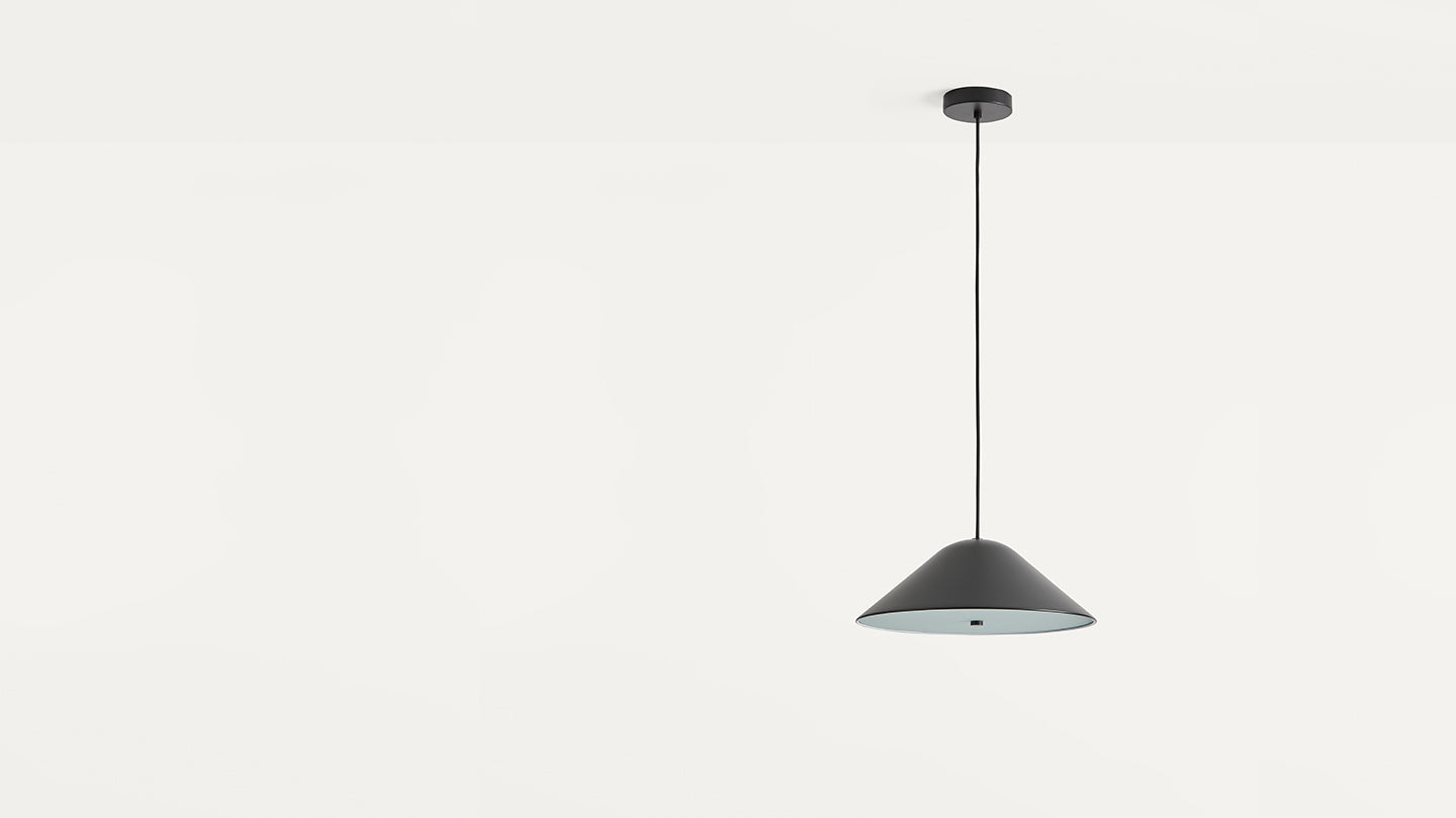 Damo Pendant Light Matte Black or Matt Brass