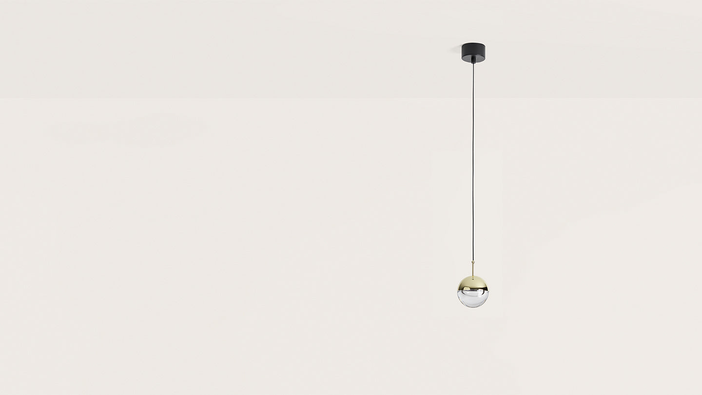 Dora LED Pendant Light 6.5W 3000K Shinny Gold - ARO.C1228