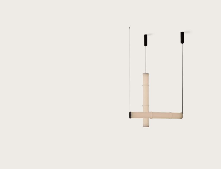 Canna Linear LED Pendant Light 30W 2700K Aged Gold or Matte Black