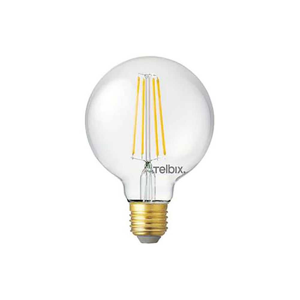 Buy LED Filament Globes Australia G95 LED Filament Globe ES 240V 8W Clear Glass 3000K - GL F.G095.8-CL83
