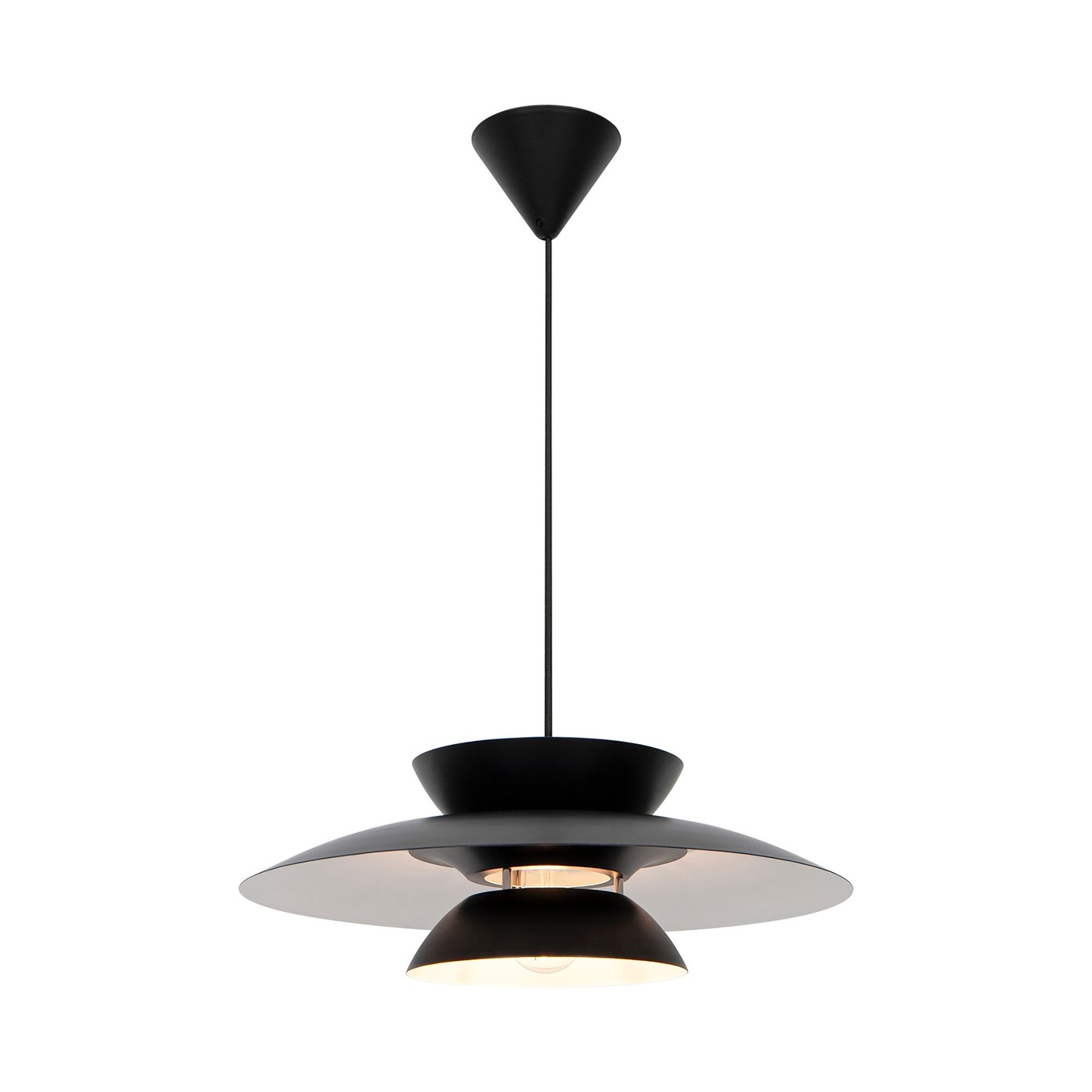 Carmen Metal Pendant Light Black - 2213603003