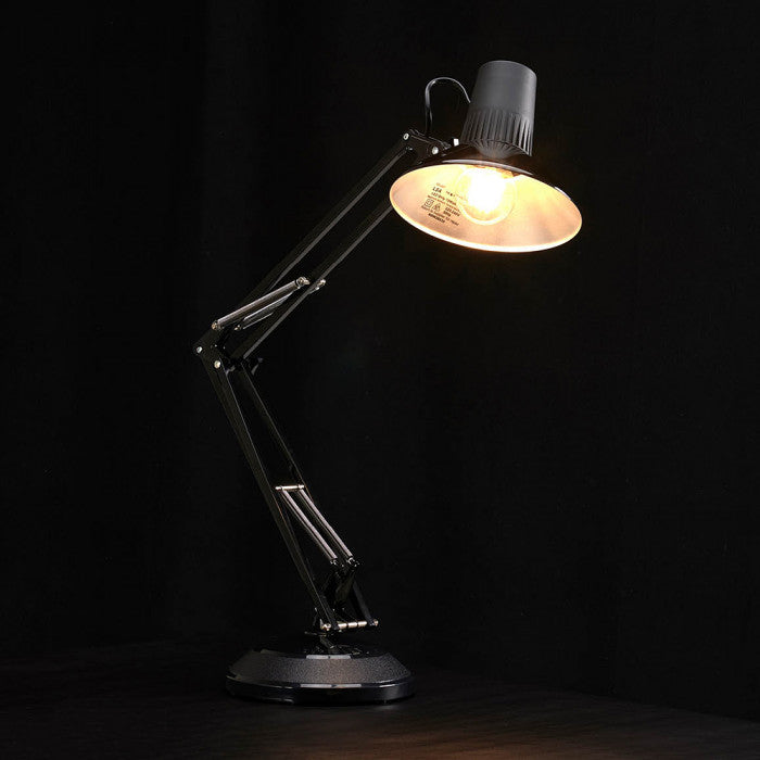 Equipoise Swing Arm Desk Lamp Black - LSA-BL