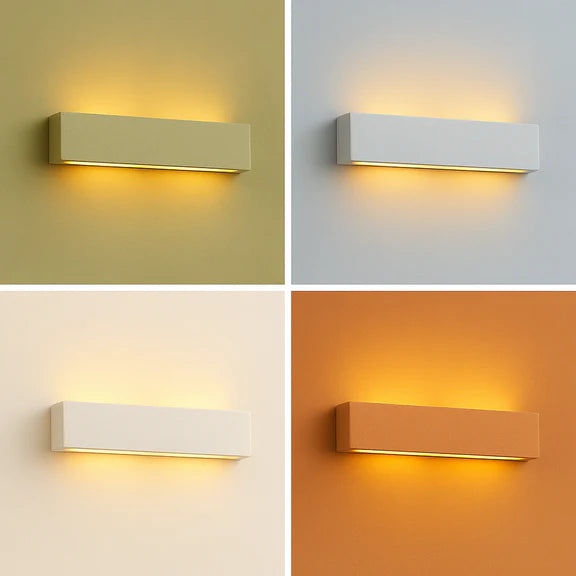 Elvon Plaster Large Wall Light White - LL002WL014L