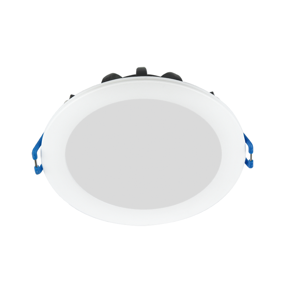 Buy Recessed LED Downlights Australia Clasp Recessed LED Downlight White Metal 3CCT - 171002