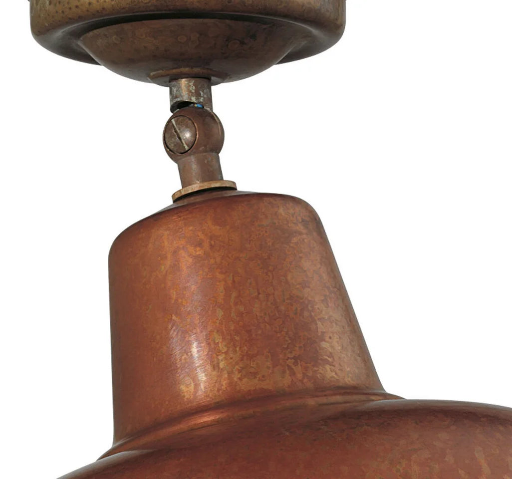 Contrada Semi Flush Mount Light Antique Brass - IL.243.02.OR