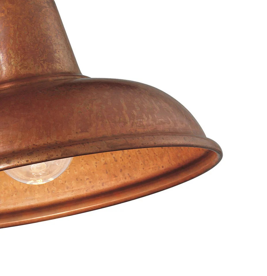 Contrada Semi Flush Mount Light Antique Brass - IL.243.02.OR