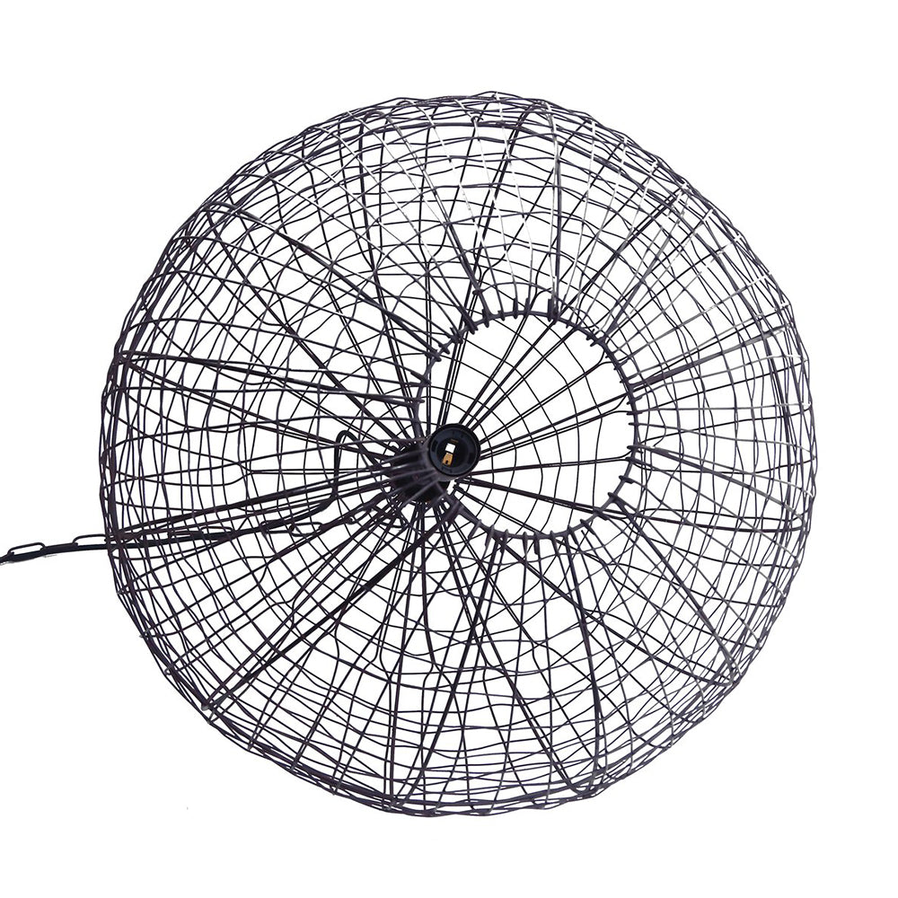 Buy Pendant Lights Australia Cray Ball Medium 1 Light Wire Weave Ball Pendant Antique Copper - ZAF10320