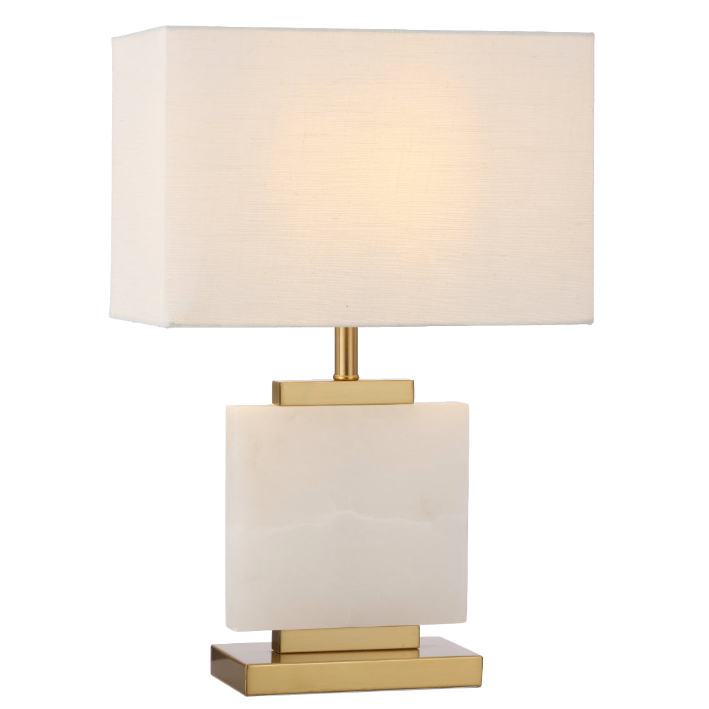 Dana Table Lamp Gold / White - DANA TL-AGWHM