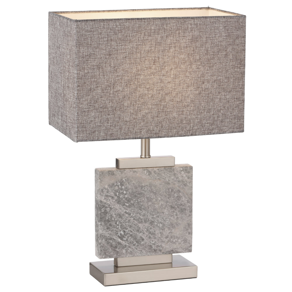 Dana Table Lamp Chrome / Grey - DANA TL-NKGYM
