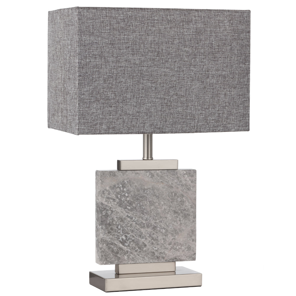 Dana Table Lamp Chrome / Grey - DANA TL-NKGYM